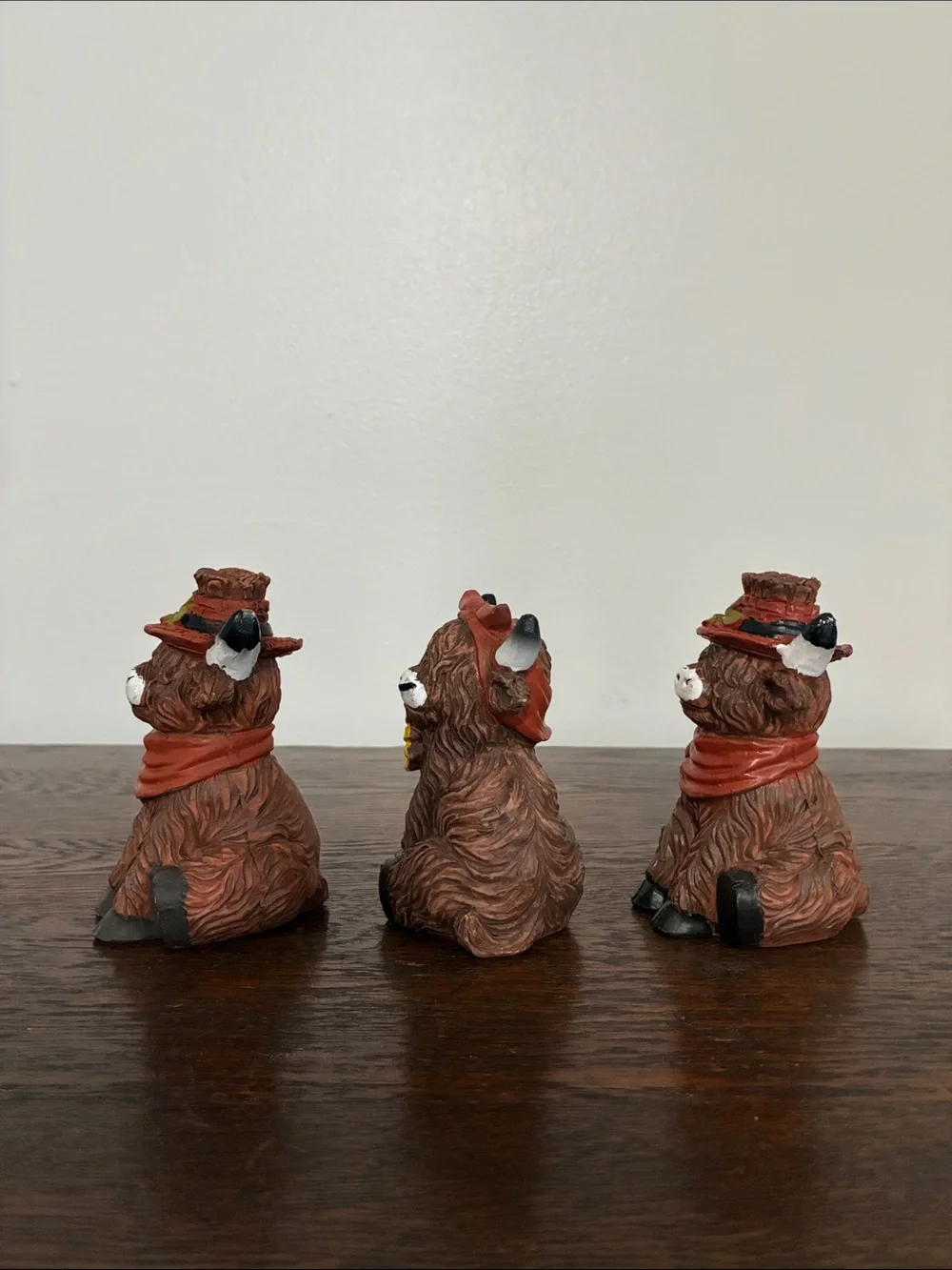 NWT- Set of 3- Fall Harvest- The rHighland Cow Figurines